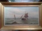 Schilderij van F. Verkissen (19e), Ophalen