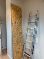 OSB plaat 2440x595 18mm dik, Doe-het-zelf en Bouw, Hout en Planken, Ophalen, Zo goed als nieuw