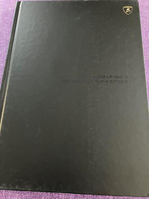 Lamborghini Gallardo lp 560-4 Gallardo lp 560-4 spyder, Boeken, Auto's | Boeken, Zo goed als nieuw, Ophalen of Verzenden
