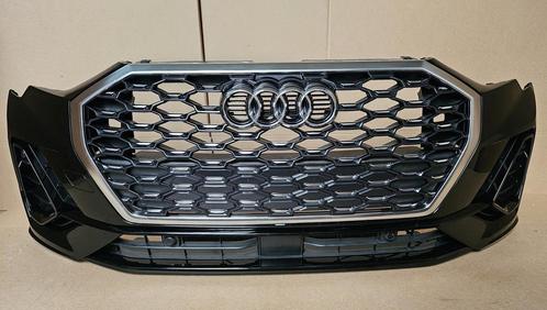Voorbumper Audi Q3 83A F3 S-line COMPLEET L Y9T ORIGINEEL, Auto-onderdelen, Carrosserie, Bumper, Audi, Voor, Gebruikt, Herkomst onderdeel bekend