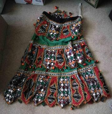 Banjara, hippie, kuchie, boho, ibiza rok waanzinnige kleuren