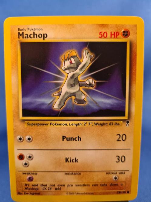 Machop 79/110 - Legendary Collection, Hobby en Vrije tijd, Verzamelkaartspellen | Pokémon, Zo goed als nieuw, Verzenden