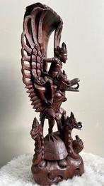 Balinees houtsnijwerk Garuda - 40 cm groot, Antiek en Kunst, Kunst | Beelden en Houtsnijwerken, Ophalen