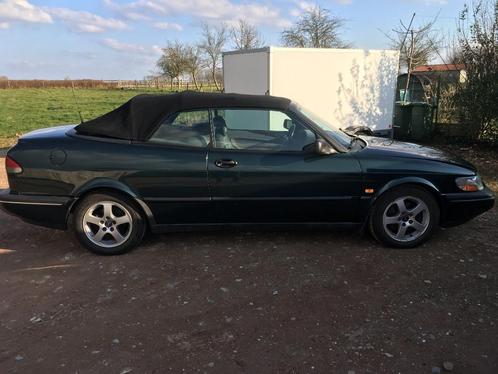 Saab 9-3 Cabrio 2300cc oldtimer (1994), Auto's, Saab, Particulier, Saab 9-3, Benzine, Cabriolet, 3 deurs, Handgeschakeld, Groen