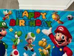 Mario et Luigi. Très grande bannière. 4 x 2 m, Comme neuf, Envoi