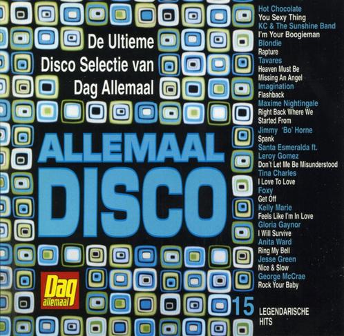 Allemaal Disco ( cd )Blondie,Gloria Gaynor,Tina Charles,Foxy, Cd's en Dvd's, Cd's | Verzamelalbums, Ophalen of Verzenden