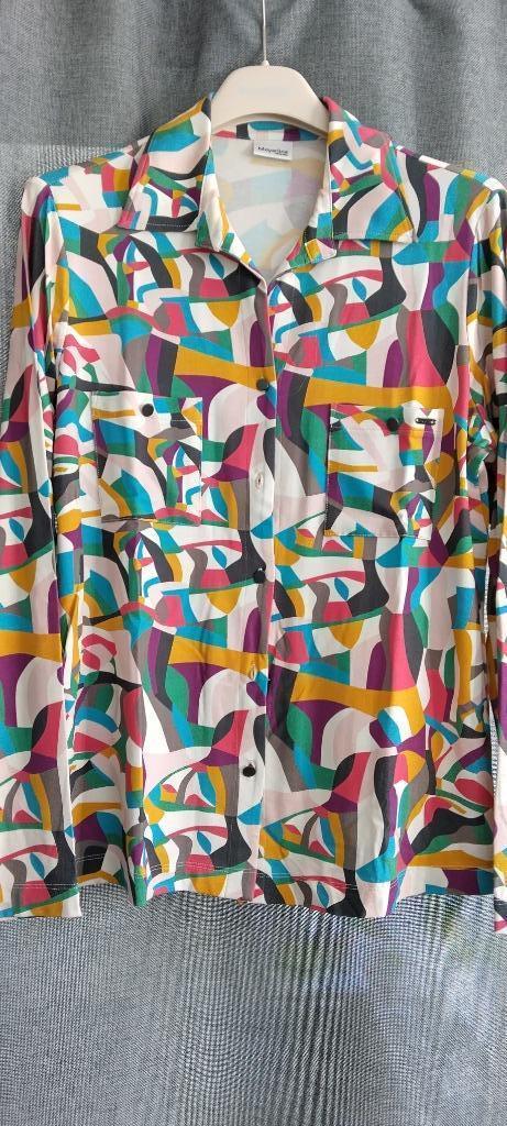 MAYERLINE: bloes/ tshirt/, Kleding | Dames, Blouses en Tunieken, Zo goed als nieuw, Maat 38/40 (M), Overige kleuren, Verzenden