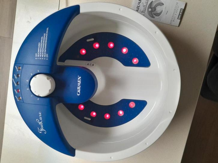 Elektrisch infrarood voetenbad met massage + verwarming zgst, Sport en Fitness, Massageproducten, Zo goed als nieuw, Apparaat