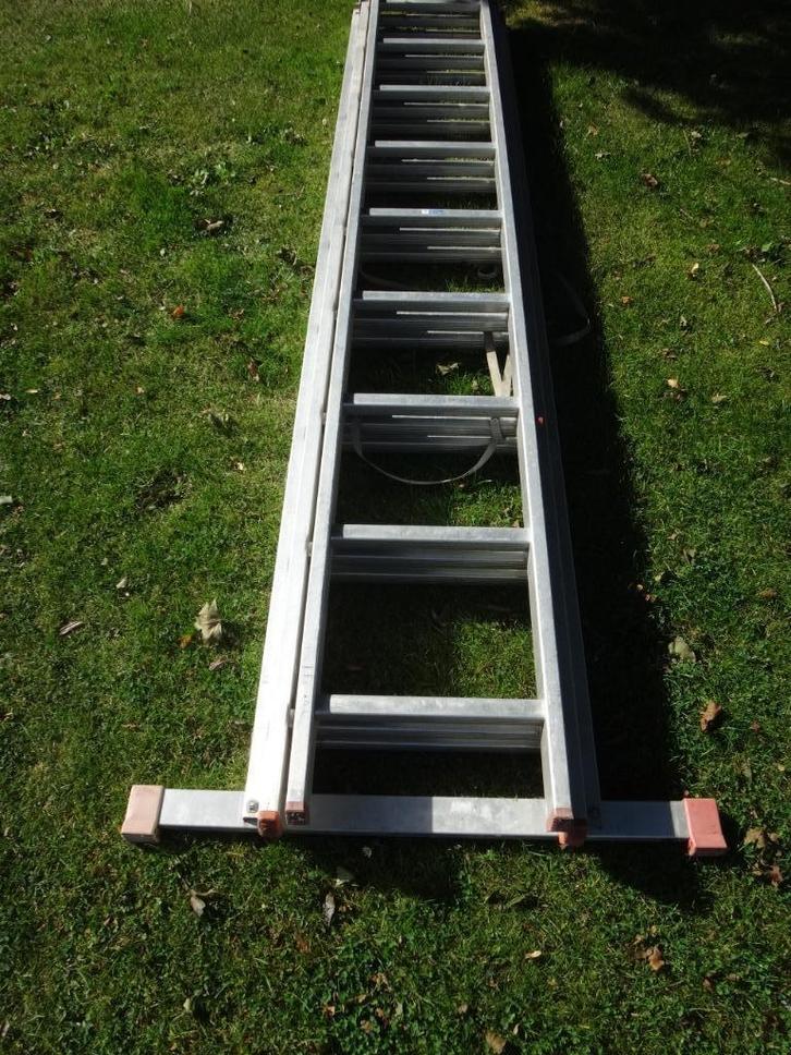 Perfecte ladders, Doe-het-zelf en Bouw, Ladders en Trappen, Gebruikt, Ladder, 4 meter of meer, Opvouwbaar of Inschuifbaar, Ophalen