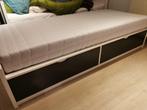Lit 1 personne tiroirs, Maison & Meubles, Chambre à coucher | Lits, 90 cm, Une personne, Enlèvement, Utilisé