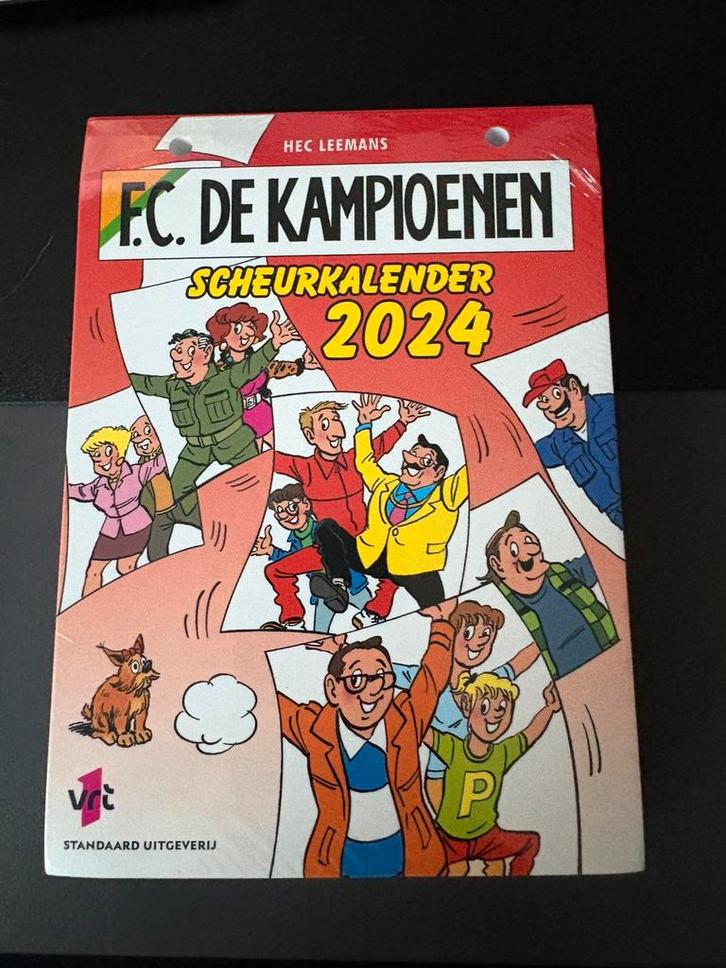 Hec Leemans - F.C. De Kampioenen Scheurkalender 2024, Boeken, Strips | Comics, Ophalen of Verzenden