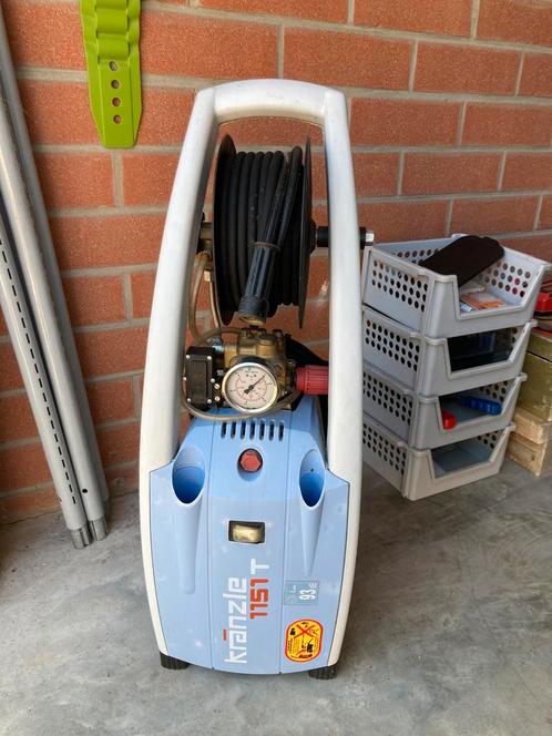 KRANZLE hogedrukreiniger 1151 T, Tuin en Terras, Hogedrukreinigers, Gebruikt, Elektrisch, Met regelbare waterdruk, Met autostop en -start