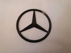 Mercedes koffer logo embleem mat of blinkend zwart 90 mm, Auto-onderdelen, Achterklep, Mercedes-Benz, Nieuw, Ophalen of Verzenden