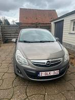 Opel corsa 2012 benzine manueel, Zwart, Beige, Handgeschakeld, Particulier