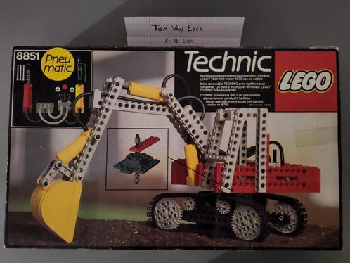 Lego Technic 8851 - Pneumatische kraan, Kinderen en Baby's, Speelgoed | Duplo en Lego, Gebruikt, Lego, Complete set, Ophalen of Verzenden