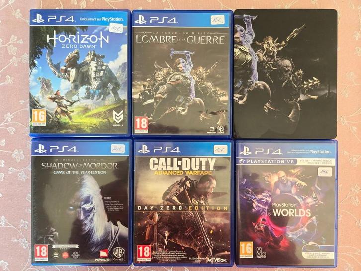 Divers jeux Playstation PS4 à vendre, Games en Spelcomputers, Games | Sony PlayStation 4, Gebruikt, Ophalen