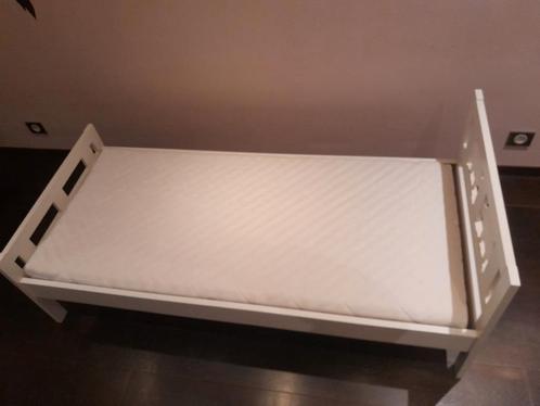 2 IKEA kinderbedden, Kinderen en Baby's, Kinderkamer | Bedden, Zo goed als nieuw, 160 tot 180 cm, 70 tot 85 cm, Lattenbodem, Matras