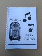 Service Manual: Wurlitzer 1015 (1946) jukebox nieuw !!, Verzamelen, Automaten | Jukeboxen, Verzenden, Wurlitzer