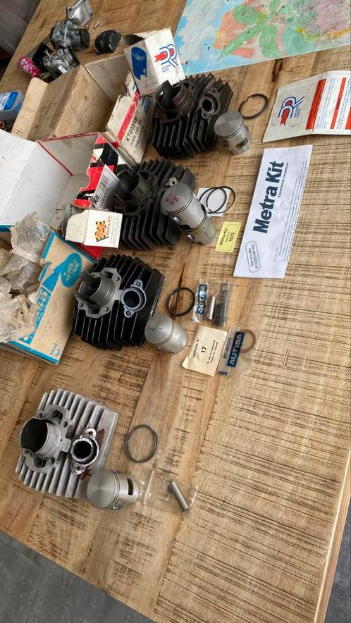 METRAKIT cilinder Honda Camino PA50 PX Malossi Polini DR, Fietsen en Brommers, Brommeronderdelen | Oldtimers, Gebruikt, Cilinder