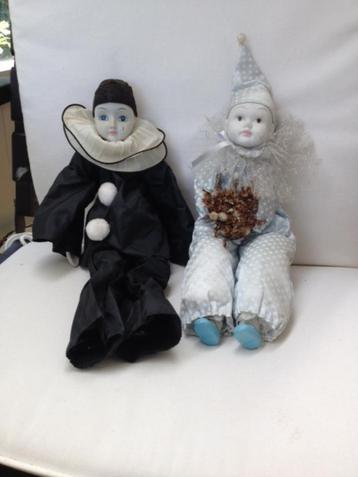 Pierrot poppen beschikbaar voor biedingen