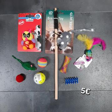 Kattenspeelgoed set nr 4 beschikbaar voor biedingen