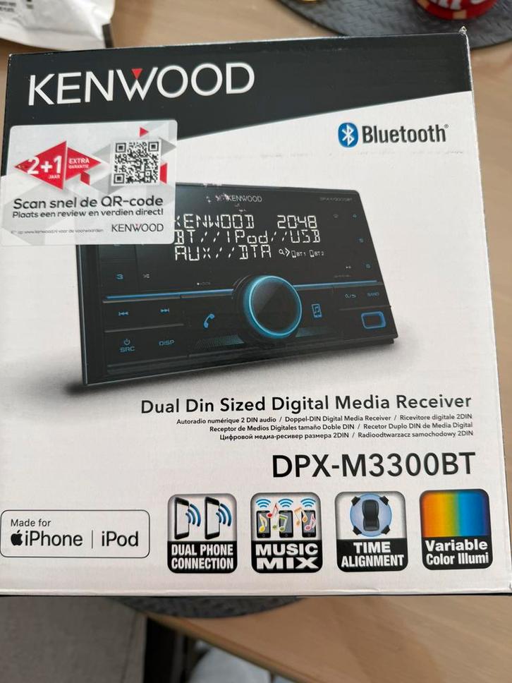 Kenwood radio, Auto diversen, Autoradio's, Nieuw, Ophalen