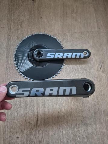 Sram red axs D1 trapstel dub 170mm team-editie in nieuwstaat, Fietsen en Brommers, Crankstel of Pedalen, Racefiets, Ophalen of Verzenden