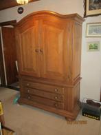 Masief "EIKEN " Linnenkast., Antiek en Kunst, Ophalen