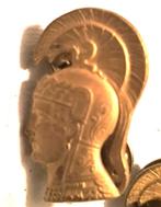 Palas Athenas halsbandinsigne, Ophalen of Verzenden, Overige soorten, Embleem of Badge
