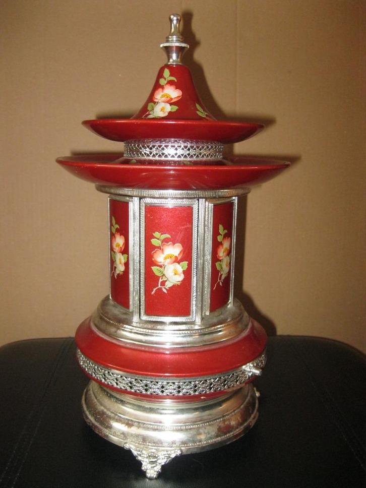 Vintage mechanic muziekbox email (automaat Reuge), Antiek en Kunst, Curiosa en Brocante, Ophalen