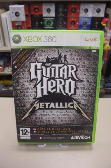 Guitar Hero Metallica (cib) xbox 360 beschikbaar voor biedingen