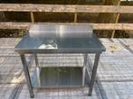 werkblad rvs 170 X 60CM, Ophalen, 150 tot 200 cm, Zo goed als nieuw, Minder dan 100 cm