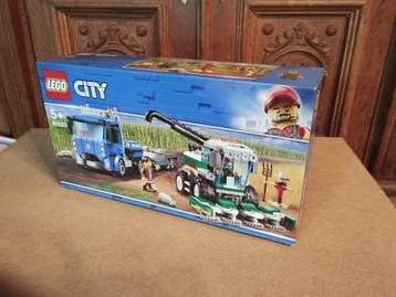 lego city : 60223 - transport + batteuse - 1.2019 boîte scel