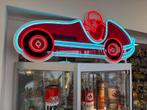 Racewagen NeoN reclame verlichting, Ophalen of Verzenden, Gebruikt, Lichtbak of (neon) lamp