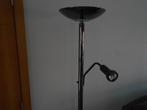 Prachtige staande lamp met dimmer en leeslampje, Comme neuf, 150 à 200 cm, Enlèvement ou Envoi, Métal