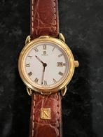 Vintage Noblia Gold, Overige merken, Leer, Staal, Polshorloge