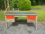 Bureau vintage industriel CUBACIER  C1950, Utilisé, Bureau