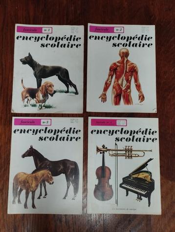 Vintage schoolencyclopediecollectie beschikbaar voor biedingen