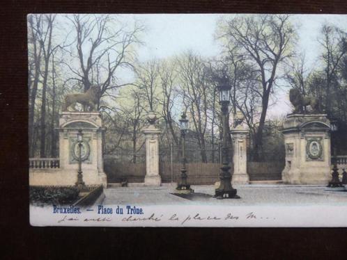 Brussel: 6 oude kaarten van vóór 1905, Verzamelen, Postkaarten | België, Gelopen, Brussel (Gewest), Voor 1920, Ophalen of Verzenden