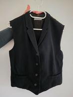 Zwarte gilet, Kleding | Dames, Ophalen of Verzenden, Zo goed als nieuw