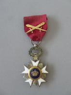 medaille Belgische kroonorde ridder orde militair ?, Verzamelen, Militaria | Algemeen, Verzenden, Overige soorten, Lintje, Medaille of Wings
