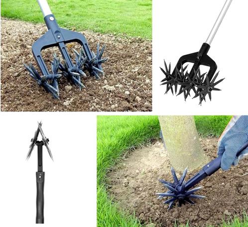 Cultivateur de jardin rotatif, design 2 en 1, comme neuf., Bricolage & Construction, Outillage | Fraiseuses, Comme neuf, Coupeur de jardin