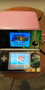 Nintendo ds lite met accessoires en 50 spelletjes, Ophalen of Verzenden, Zo goed als nieuw, DS Lite, Met beschermhoes of tas