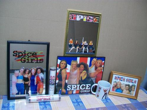 Spice Girls - Victoria - Emma - Geri - Melanie - Spiegel, Verzamelen, Muziek, Artiesten en Beroemdheden, Zo goed als nieuw, Gebruiksvoorwerp