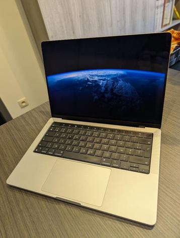 MacBook Pro 14" (M1, AZERTY, Zilver) disponible aux enchères