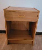 Nachtkastje van gebleekt eikenhout 40x30x55 LxBxH, Ophalen, Zo goed als nieuw
