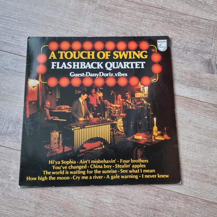 LP Flashback Quartet - A touch of swing, CD & DVD, Vinyles | Jazz & Blues, Utilisé, Jazz, 12 pouces, Enlèvement ou Envoi