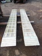 2 zware aluminium oprijrampen, Ophalen, Gebruikt