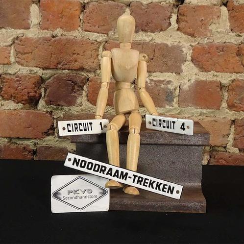 Emaille Industrieel 03 / 2023-032, Antiek en Kunst, Curiosa en Brocante, Ophalen of Verzenden