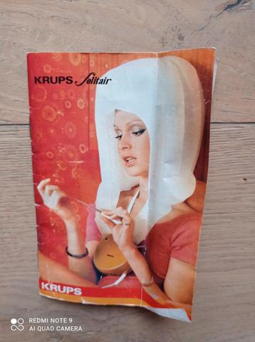 Sèche Cheveux  Krups et   casque vintage, Enlèvement